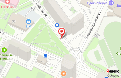 StretchWrap на карте