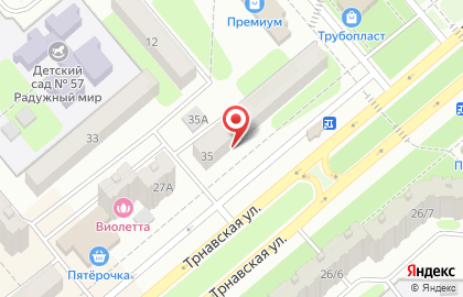 Агентство недвижимости Веста на Трнавской улице на карте