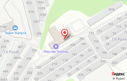 Автосервис в Калуге на карте