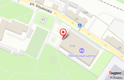 Легкоатлетический комплекс на карте