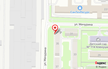 Продуктовый магазин в Новокузнецке на карте