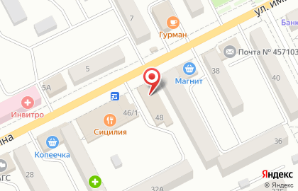 Салон связи Tele2 в Челябинске на карте
