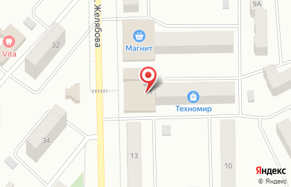 Магазин Таёжник в Анжеро-Судженске на карте