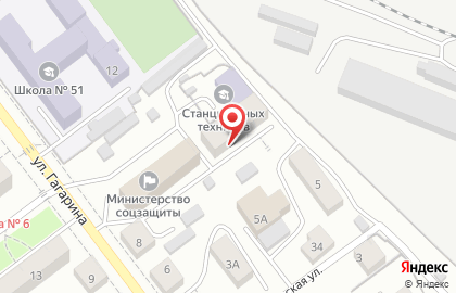 Арго на Московской улице на карте