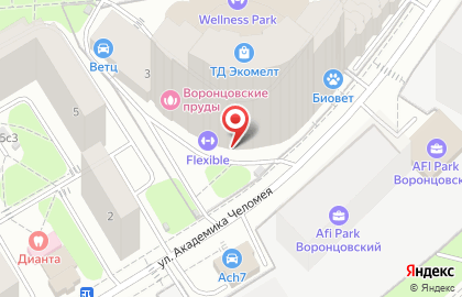 Via Borsa на улице Воронцовские Пруды на карте