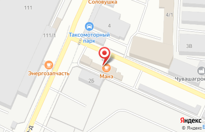 Манэ на карте