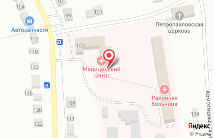 Алатырская психиатрическая больница на улице Ленина на карте