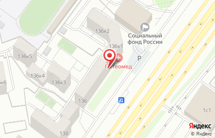 Панда на улице Мельникайте на карте