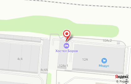 Хостел Боров на карте