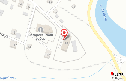 Отдел военного комиссариата Веневского района Тульской области на карте