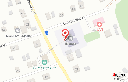 Мельничная основная общеобразовательная школа на карте