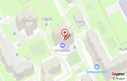 Локс на Бухарестской улице на карте