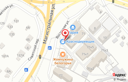 Салон напольных покрытий Краснодеревщик на Восточной улице на карте