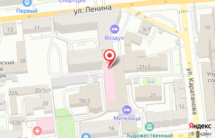 Юридическая компания Гарантия в Центральном районе на карте