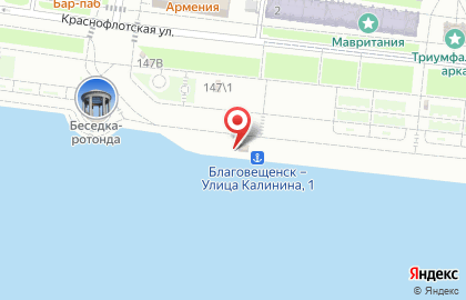 Судоходная компания на Краснофлотской улице на карте