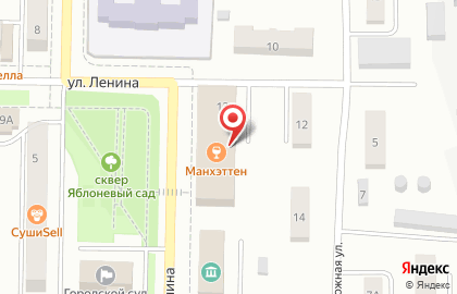 Боулинг-клуб Strike на улице Ленина на карте