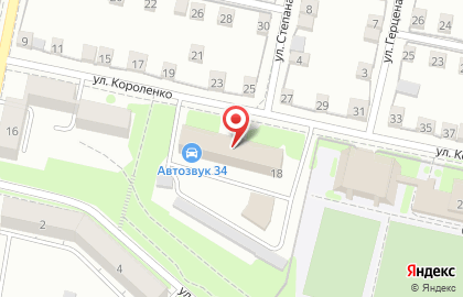 Учебно-информационный центр на улице Короленко на карте
