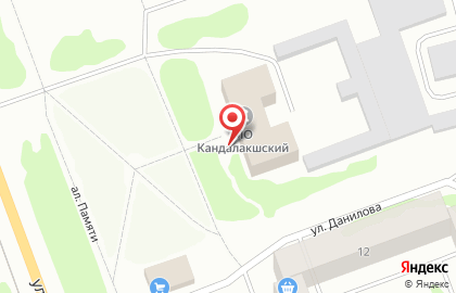 Кандалакшский межмуниципальный отдел МВД России в Кандалакше на карте