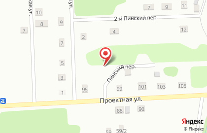 Шиномонтажная мастерская на Проектной улице на карте