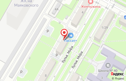 Магазин продуктов в Нижнем Новгороде на карте