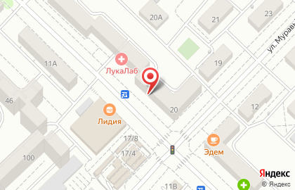 Салон-парикмахерская Доминанта в Ленинском районе на карте