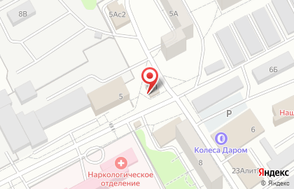 Продовольственный магазин Три тополя в Тамбове на карте