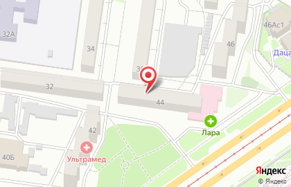 Компания посуточной аренды квартир CLEAN Hostel в Октябрьском районе на карте