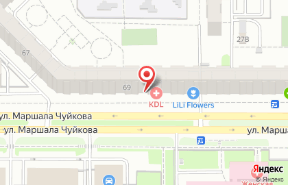 Производственно-торговая компания ПластиК в Ново-Савиновском районе на карте