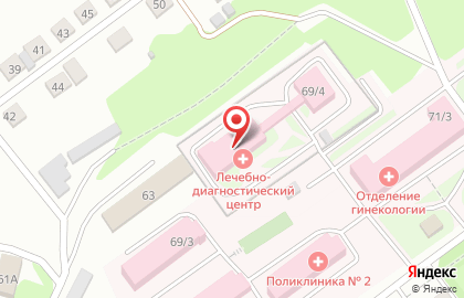 Крюковская больница, лечебно-диагностический центр на карте