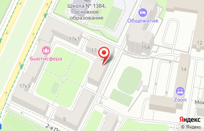 Федерация Фехтования на мечах на Новопесчаной улице на карте