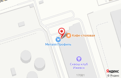 Торговый дом Сириус на Воткинском шоссе на карте