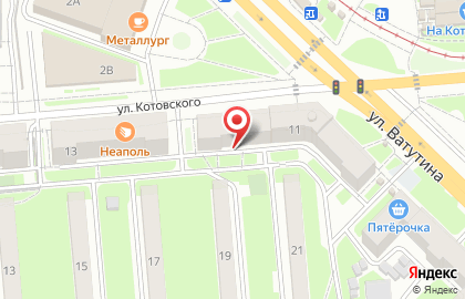 Школа танцев ТЮЛьпан на карте