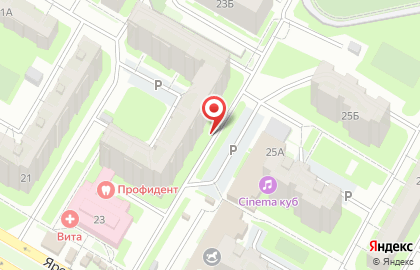 ООО Трейд Оптик на Ярославской улице на карте