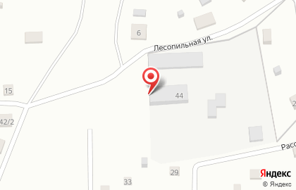 Производственно-строительная компания Арболит-Сибирь на Лесопильной улице на карте