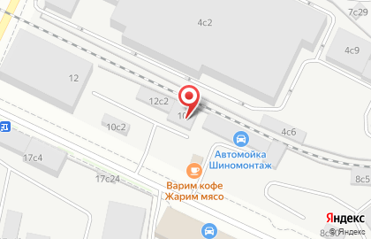 ООО Меридиан на 1-й Магистральной улице на карте