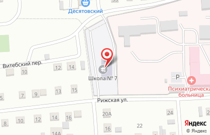 Участковая избирательная комиссия №486 в Ленинск-Кузнецком на карте