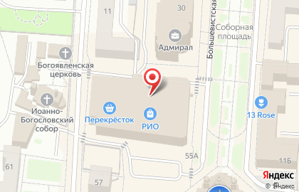 Блинная Чудесница на карте