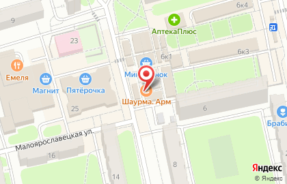 Магазин овощей и фруктов Караван на карте