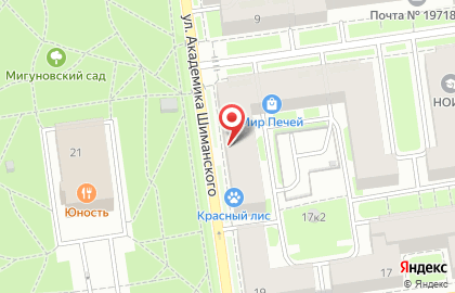 Розничный салон Тек & Стиль на Сестрорецкой улице на карте
