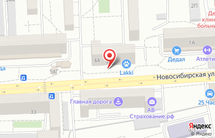 Торгово-сервисный центр iProff в Железнодорожном районе на карте