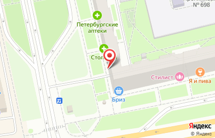 Санкт-Петербургский городской ломбард в Московском районе на карте