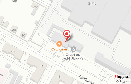 Банкомат Банк Москвы, Екатеринбургский филиал на Прибалтийской улице на карте