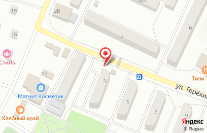 Магазин Продукты родного края на ​Терёхина на карте