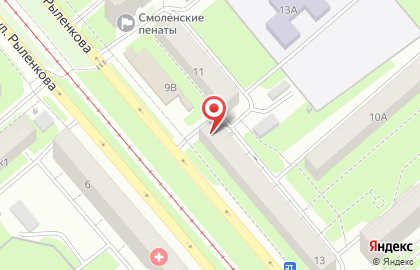 Банкомат СберБанк в Смоленске на карте