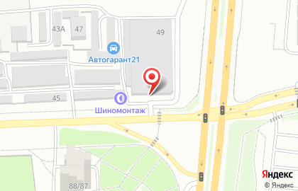 Шиномонтажная автомотомастерская шинКА на карте