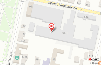 Салон Комфорт на проспекте Нефтяников на карте