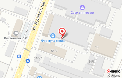 Торгово-производственная компания Комфорт на улице Журналистов на карте