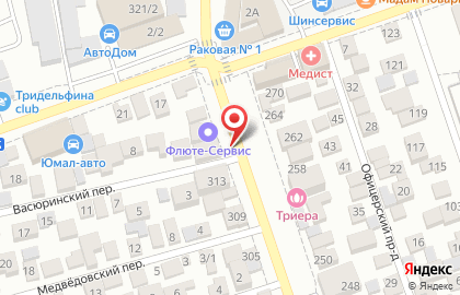 М.видео на Рашпилевской улице на карте