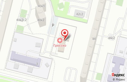 Детский центр физической реабилитации и спорта Гросско на карте