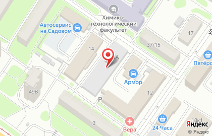 Автосервис в Твери на карте
